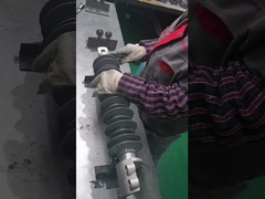 3KV ~ 25KV Isolador ferroviário de borracha composta Isolador de trem de alta resistência ao rasgo